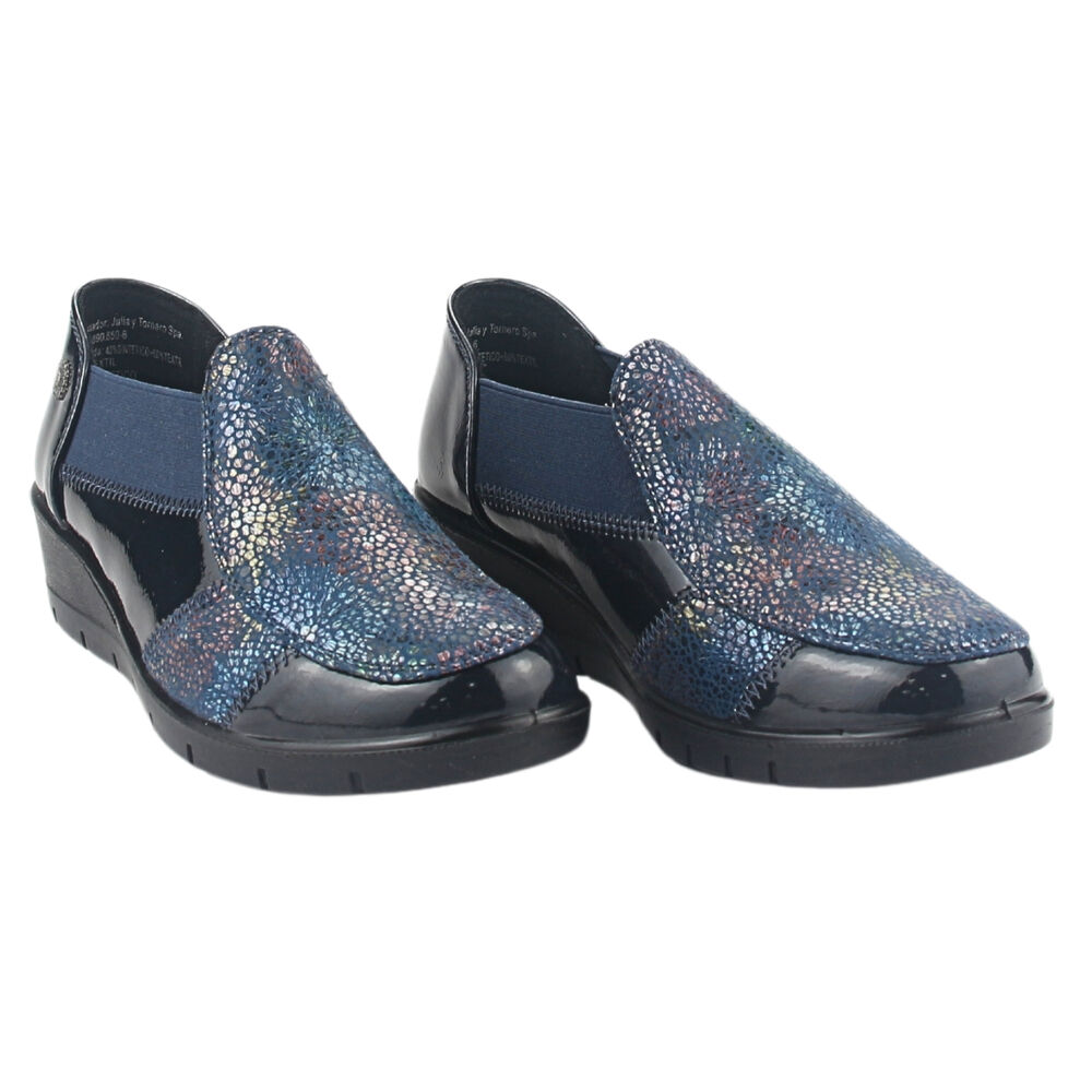 Zapato Chalada Mujer Olga-1 Azul Marino Casual image number 4.0